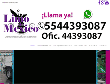 Tablet Screenshot of limodemexico.com